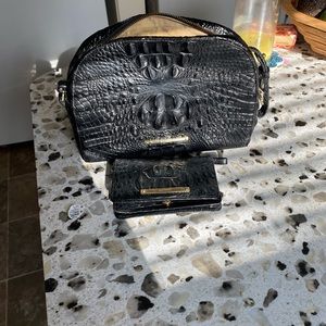Brahmin crossbody and wallet
